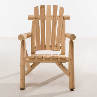  Log Wooden Chair 